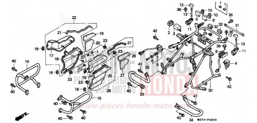 PROTECTION DE MOTEUR GL1500AR de 1994